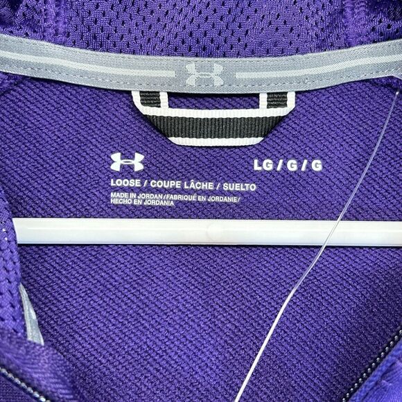 Northwestern Short Sleeve Hoodie Men's Large Under Armour Command Ireland 2022 - Picture 4 of 13